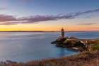 France-Brittany Finisterre-Plouzane Petit Minou Lighthouse Art Print